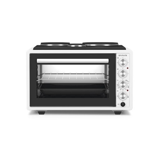 ELECTRIC MICRO OVEN WITH 3 HOB  URBAN CHEF 3703 WH (37LT / ΛΕΥΚΟ / ΜΙΚΡΗ ΕΣΤΙΑ)